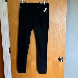Gap true skinny black jeans size 28 nwt